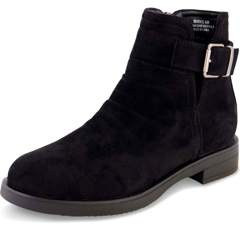 Women Black Ankle Boot size 9W